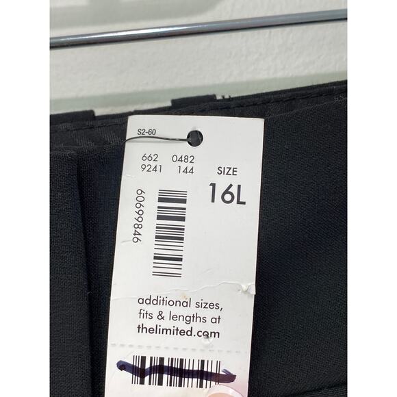 The Limited Black Collection Drew Fit Casual Bootcut Mid Rise Pants Size 16 L - Picture 5 of 9